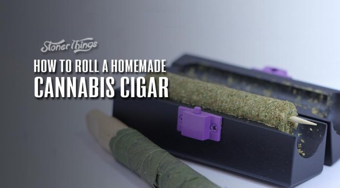 how to roll a weed cigar