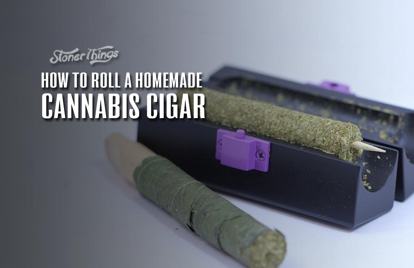 how to roll a weed cigar