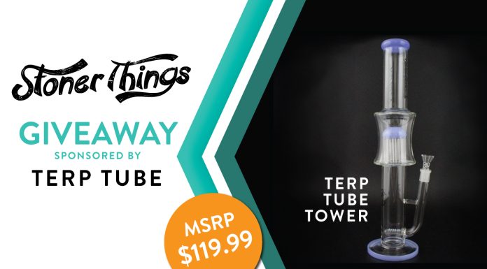 Giveaway: Win a Terp Tube Tower Water Pipe