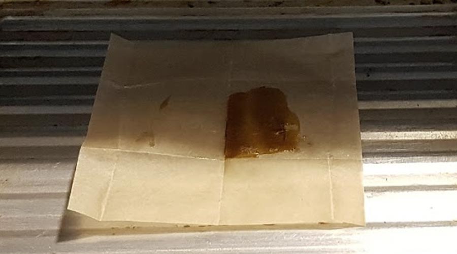 Decarbing wax in oven