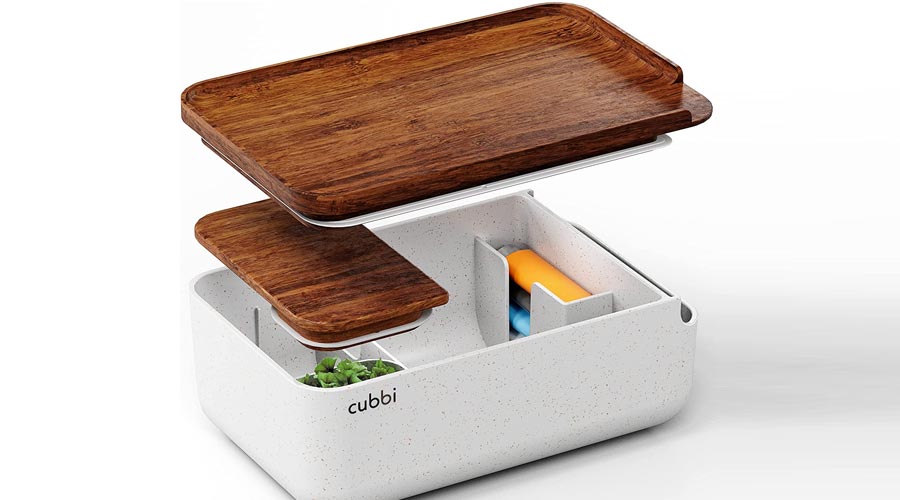 Cubbi Weed Rolling Tray Compartments