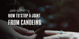 stop a joint from canoeing burning unevenly