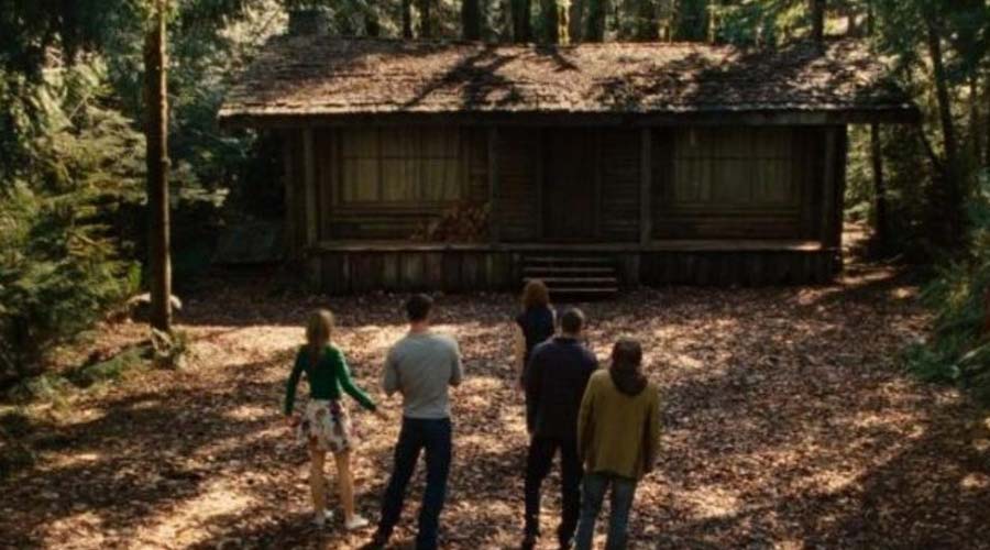 cabin in the woods scary movie